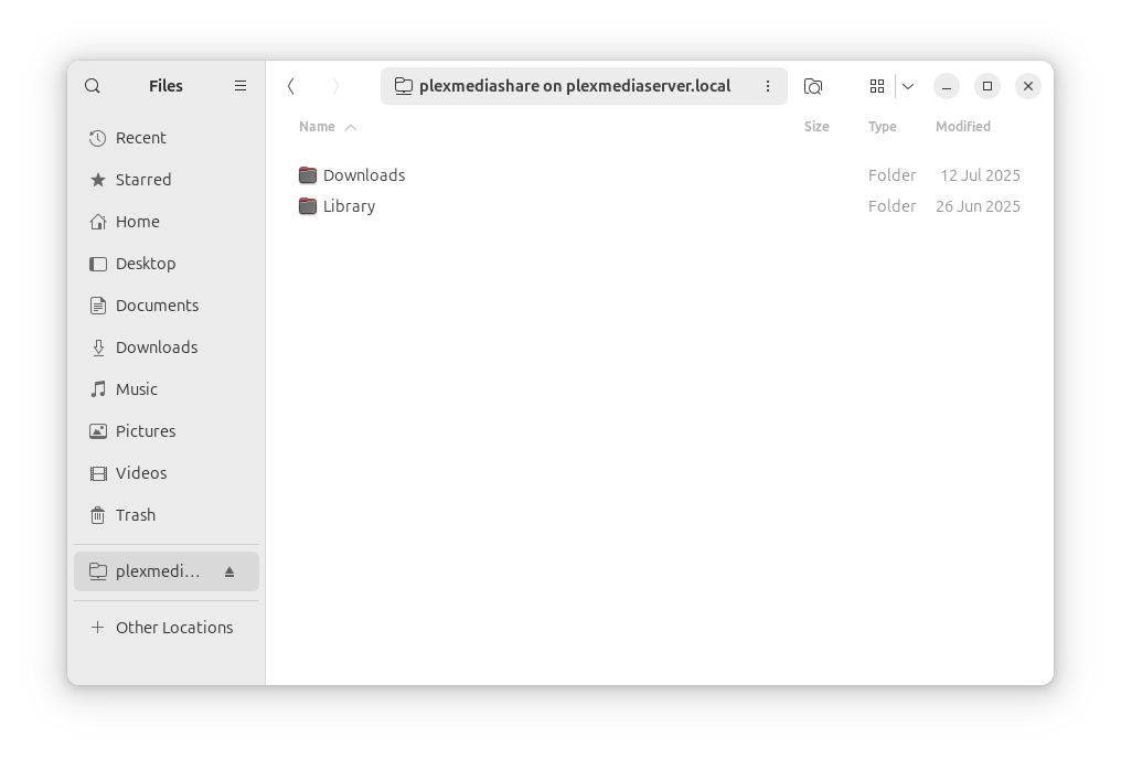 Samba File Share